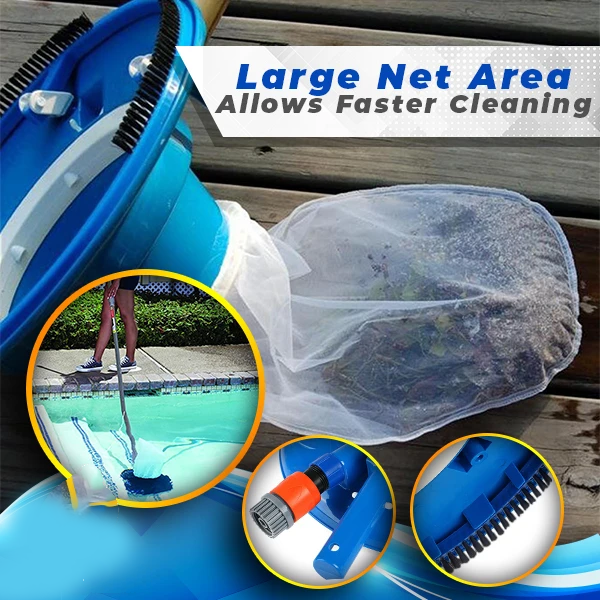 Leaf Skimmer Net Vacuum —Free Shipping