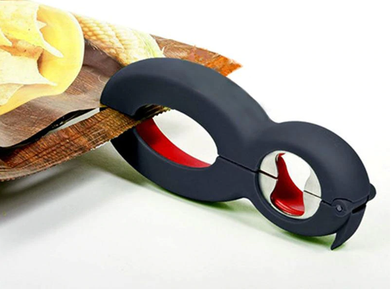 6 in 1 Multifunction Opener - All in One Twist Bottle Jar 8 shaped Gripper Can Wine Beer Lid Twist Off Jar Opener Claw