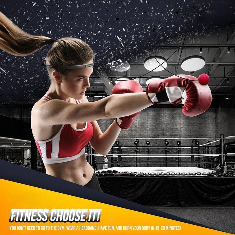 BOXING REFLEX BALL HEADBAND