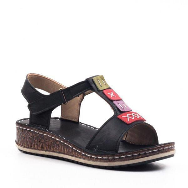 Women's Casual Daily Comfort Open Toe Wedge Sandals