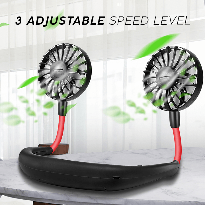 New Portable Hanging Neck Fan