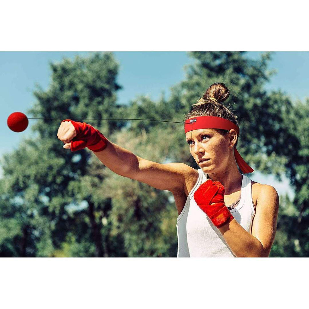 BOXING REFLEX BALL HEADBAND