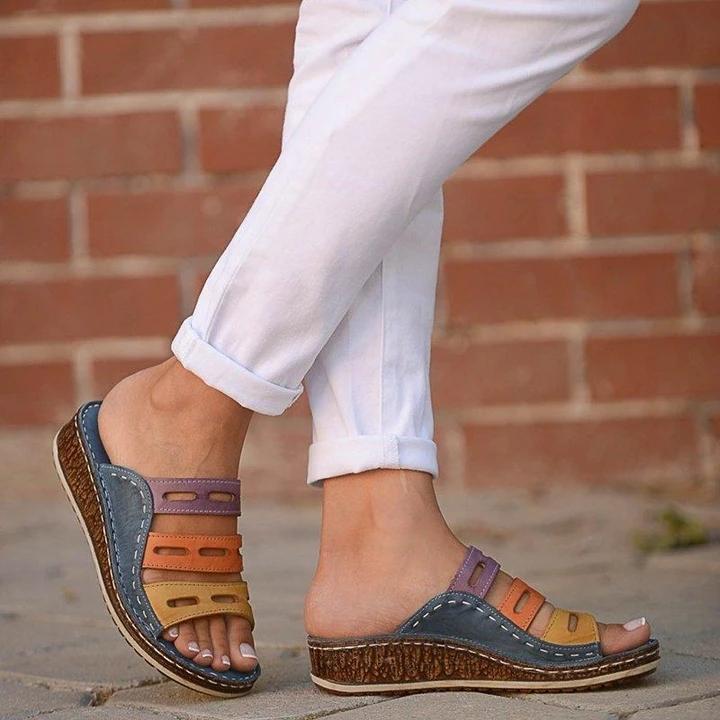 Breathable Three Color Orthopedic Sandal