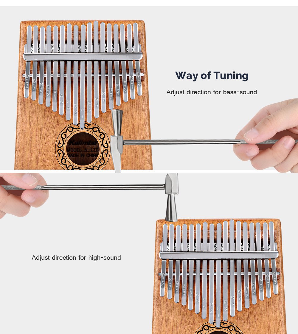 Absolutely wonderful instrument--Gorgeous 17 Keys Kalimba【Free Shipping】