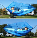 Inspire Uplift Others & Gifts Blue Treehouse Mosquito Net Hammock