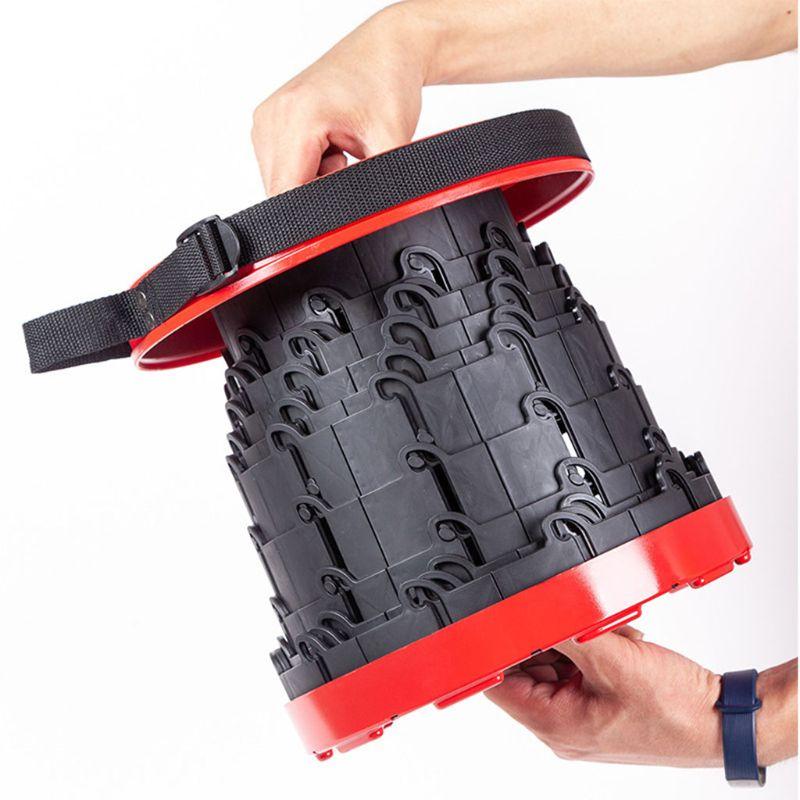 Portable rugged outdoor travel folding stool