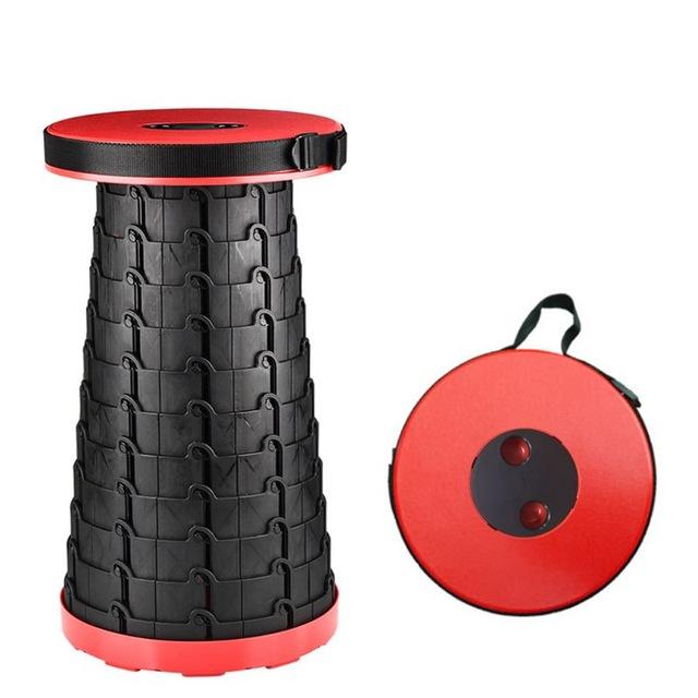 Portable rugged outdoor travel folding stool