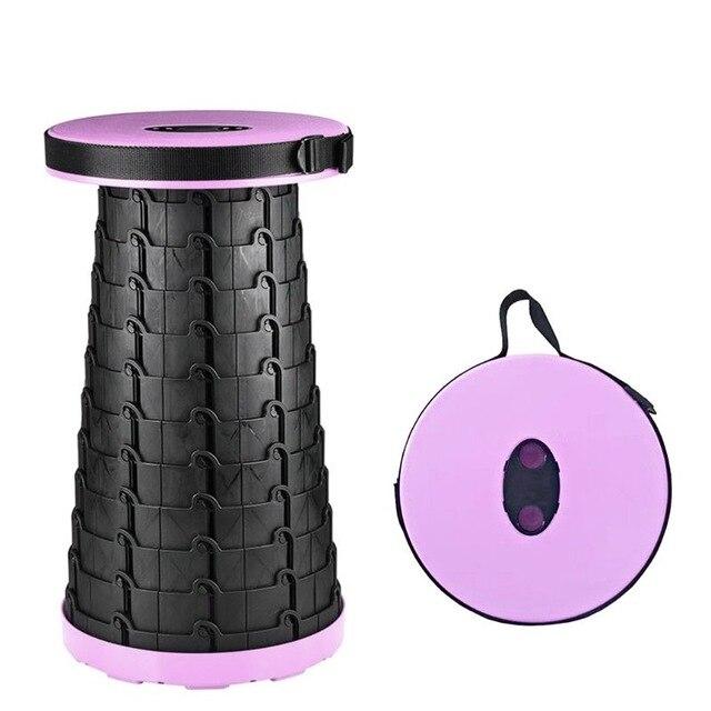 Portable rugged outdoor travel folding stool