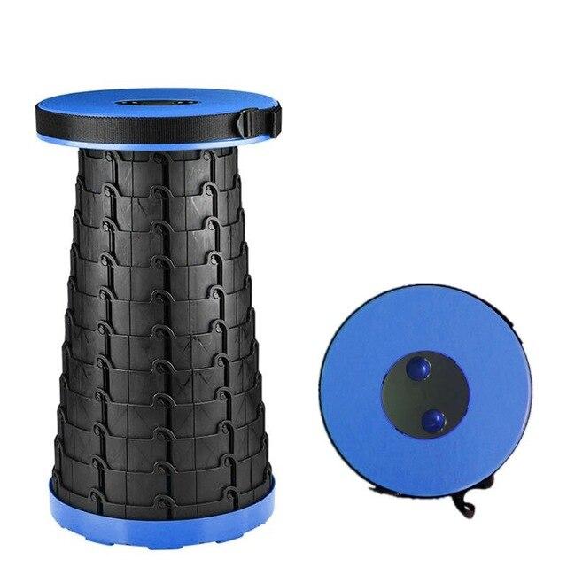 Portable rugged outdoor travel folding stool