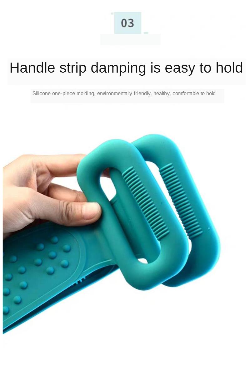 Silicone back scrub